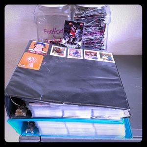 Baseball,Football and Basketball cards.